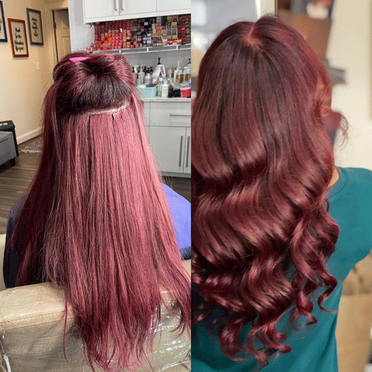 Hair Extension (Tape/Micro Links)